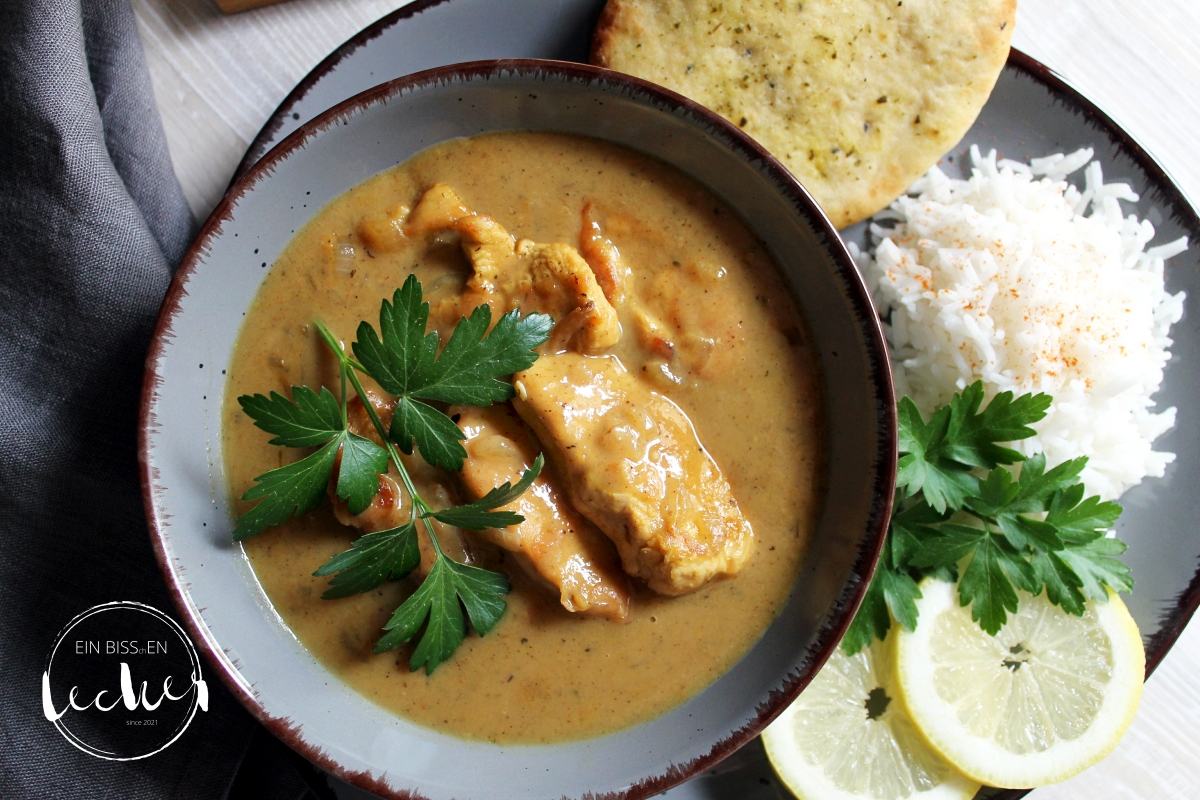 Indisches Curry-Huhn von einbissenlecker
