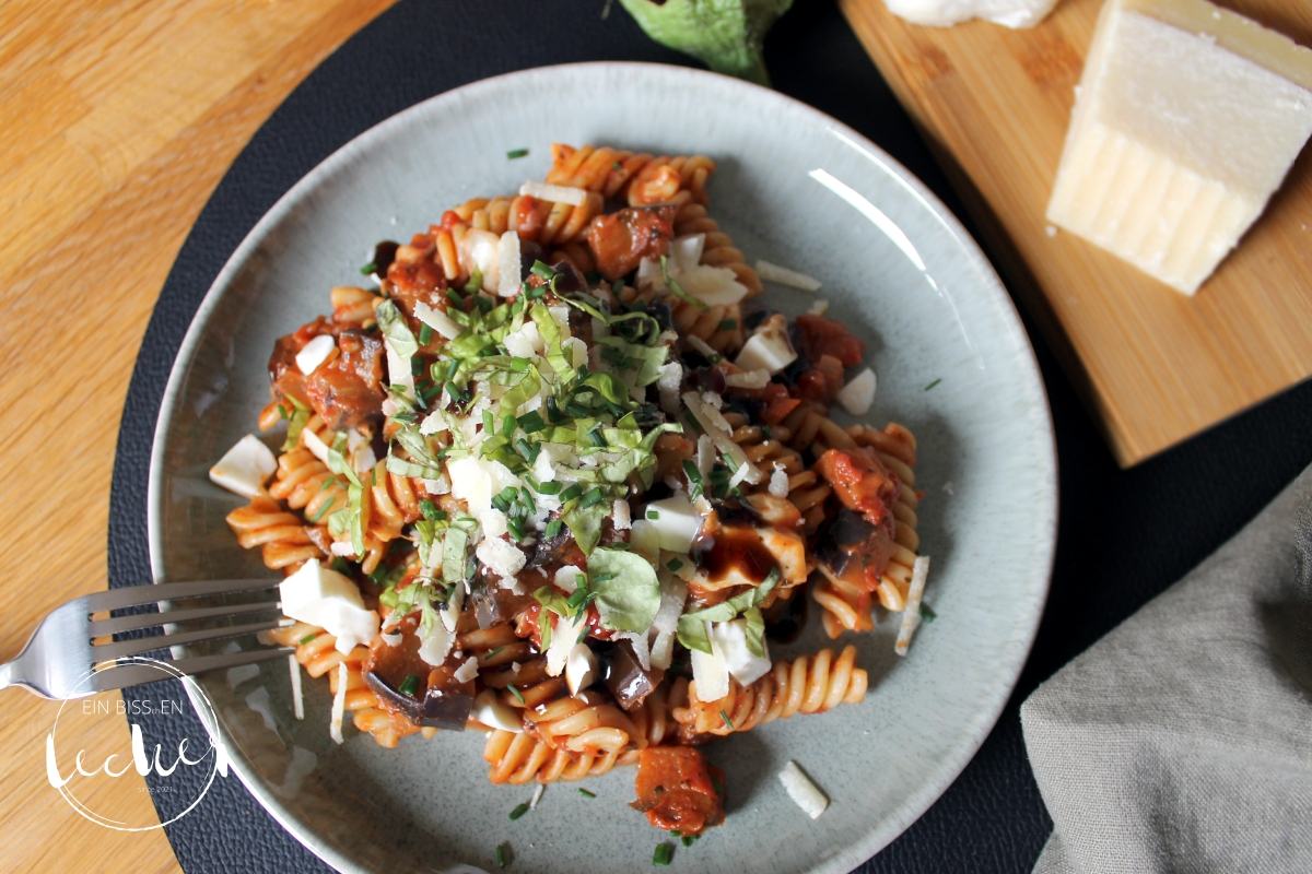 Pasta alla Norma von einbissenlecker