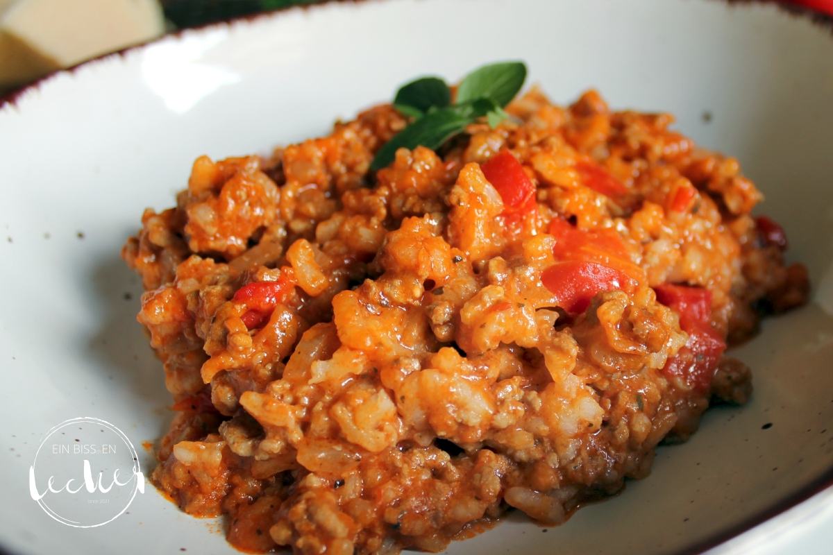 Paprika-Risotto von einbissenlecker