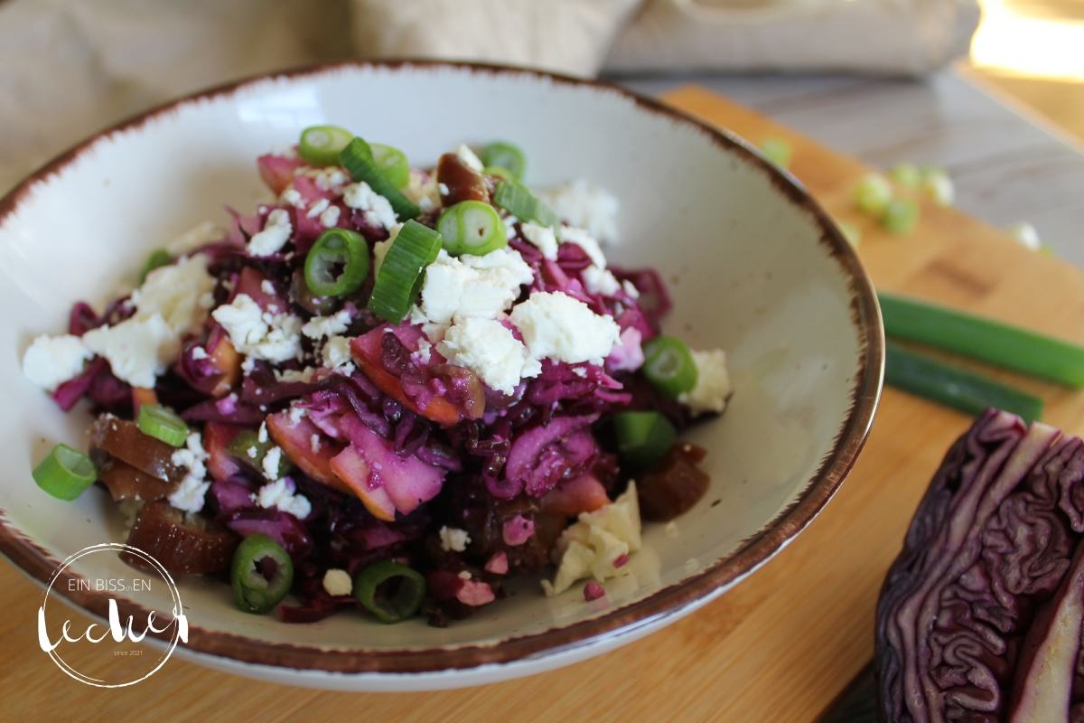 Rotkohlsalat von einbissenlecker