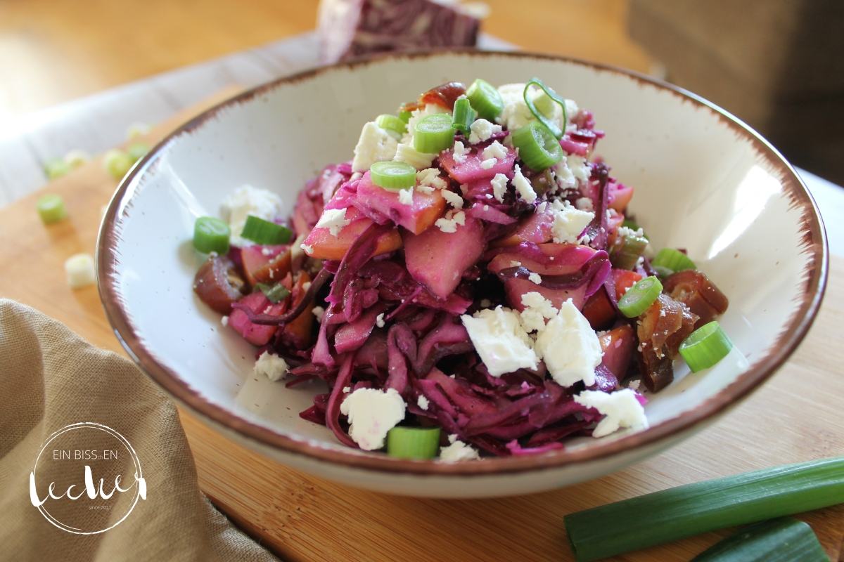 Rotkohlsalat von einbissenlecker