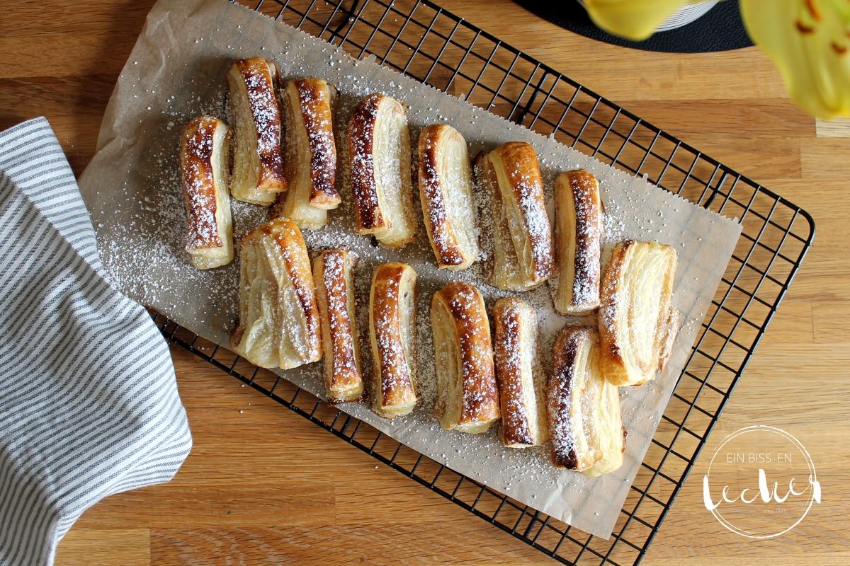 schnelle Blätterteigstangen von einbissenlecker