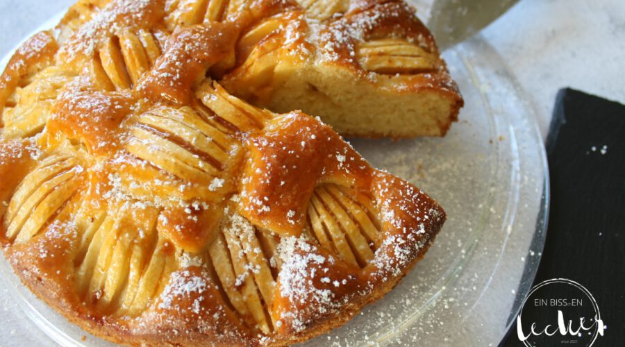 feiner Apfelkuchen von einbissenlecker
