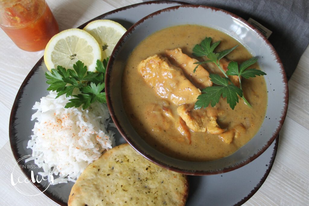 Indisches Curry-Huhn - ein Rezept von einbissenlecker.de