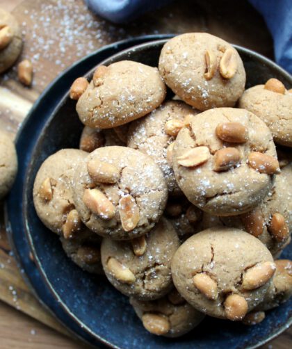 Erdnuss-Cookies von einbissenlecker