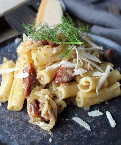 Pasta mit Fenchel und Salsiccia © einbissenlecker