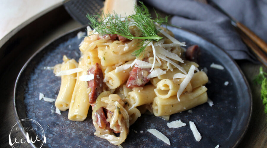 Pasta mit Fenchel und Salsiccia © einbissenlecker
