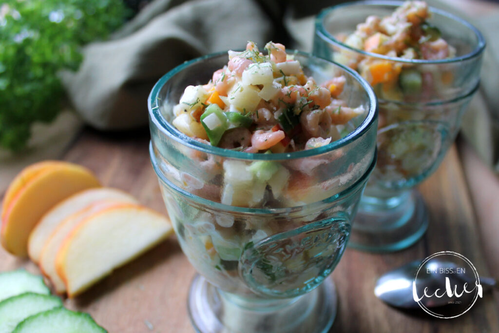 Krabbensalat - ein Rezept von einbissenlecker.de