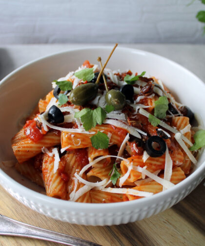 Pasta alla Puttanesca von einbissenlecker