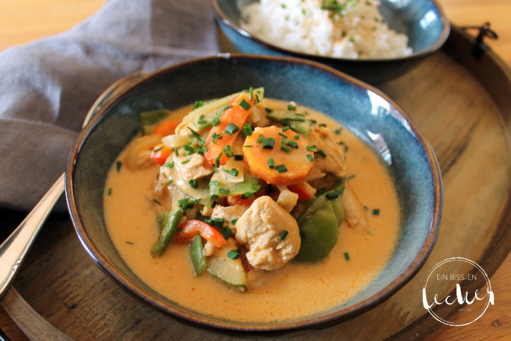 Rotes Thai-Curry von einbissenlecker