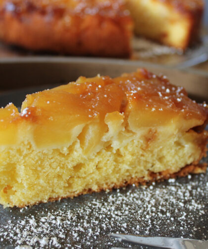 Karamell-Apfelkuchen von einbissenlecker