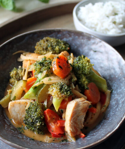 Gemüse-Curry mit Pute von einbissenlecker