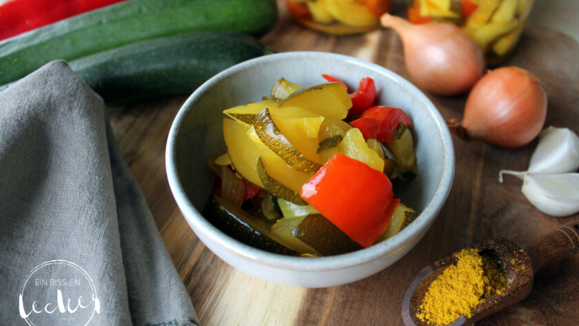 Eingelegte Zucchini von einbissenlecker