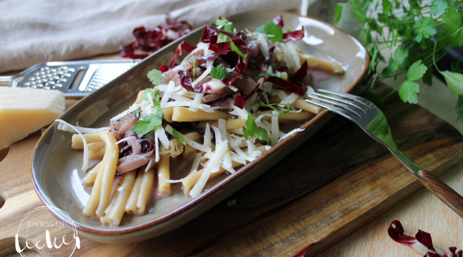 Radicchio-Pasta von einbissenlecker