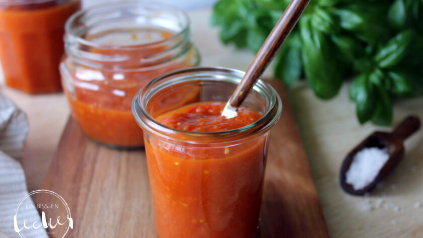 Tomatenketchup von einbissenlecker