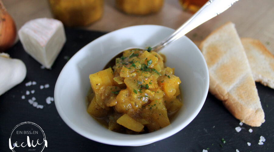 Apfel-Birnen-Chutney von einbissenlecker