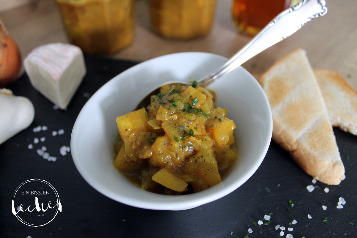 Apfel-Birnen-Chutney von einbissenlecker