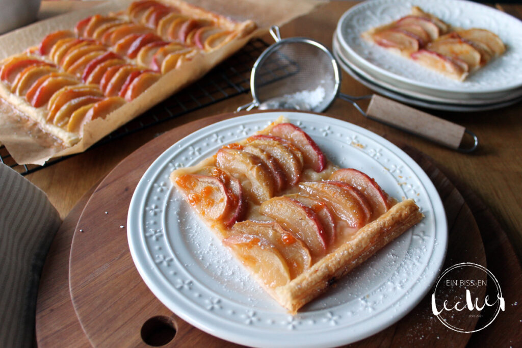 Schne Apfel Bltterteig Tarte Ebenbild