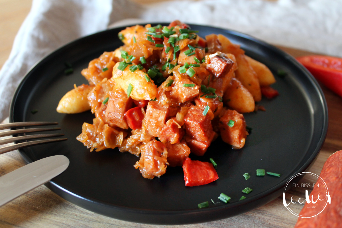 Schupfnudeln mit Sauerkraut - ein Rezept von einbissenlecker.de