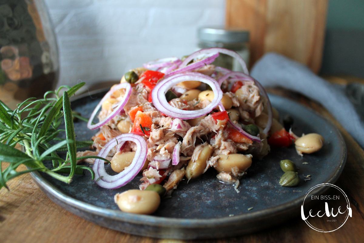 Bohnen-Thunfisch-Salat von einbissenlecker