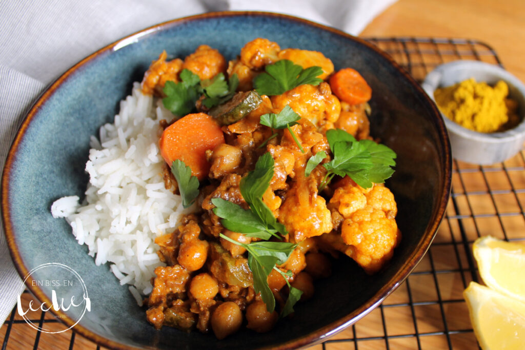 Blumenkohl-Curry von einbissenlecker