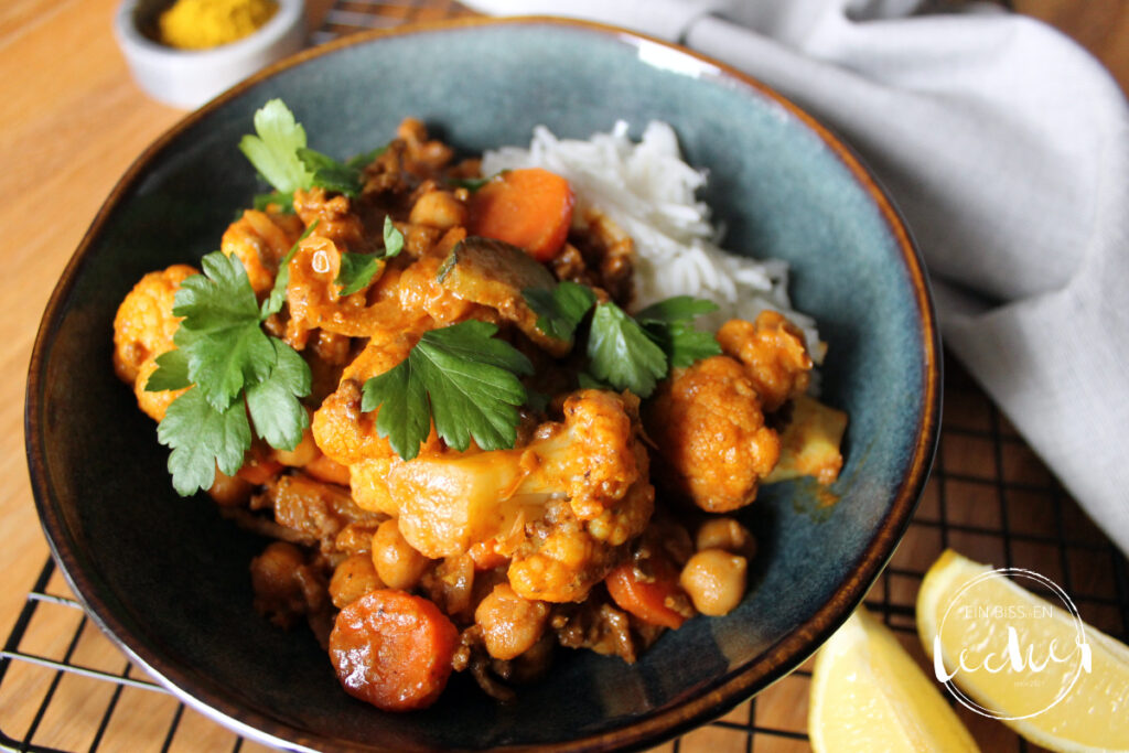 Blumenkohl-Curry von einbissenlecker